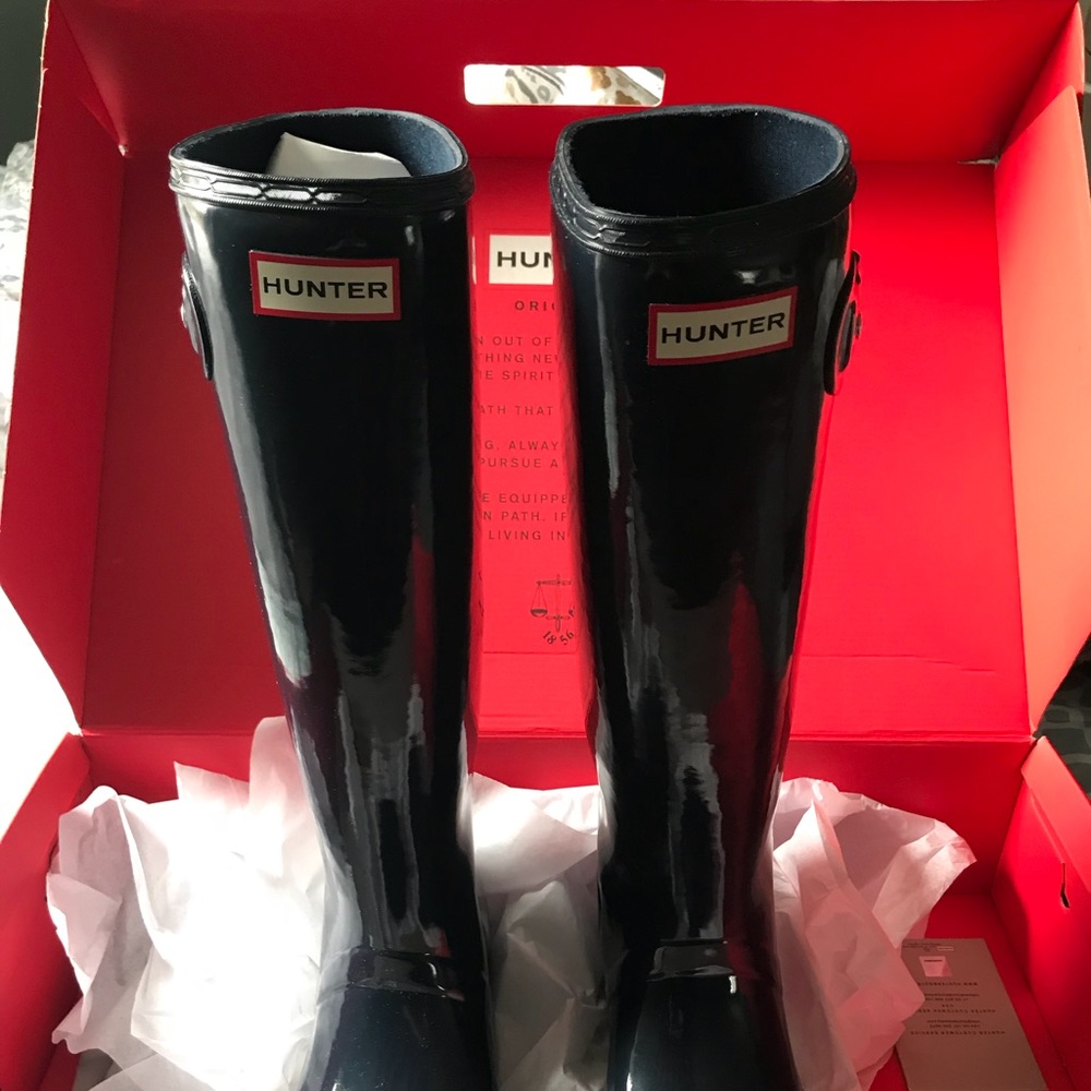 Hunter Women’s Org Tour Gloss Boots